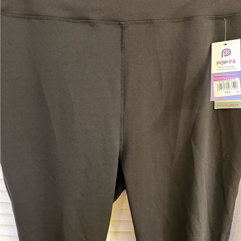 NWT POP Fit Black Leggings - Picture 2 of 8
